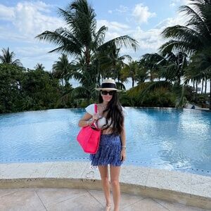 Poupette st baths skirt xs blue